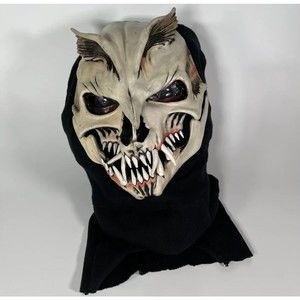 Vintage 1984 Fatal Fantasy Handmade BSS Be Something Studio Fang Halloween Mask